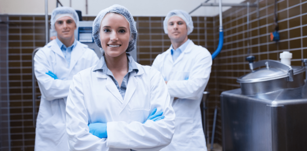 STAFF UNIFORMS PREVENT CROSS-CONTAMINATION