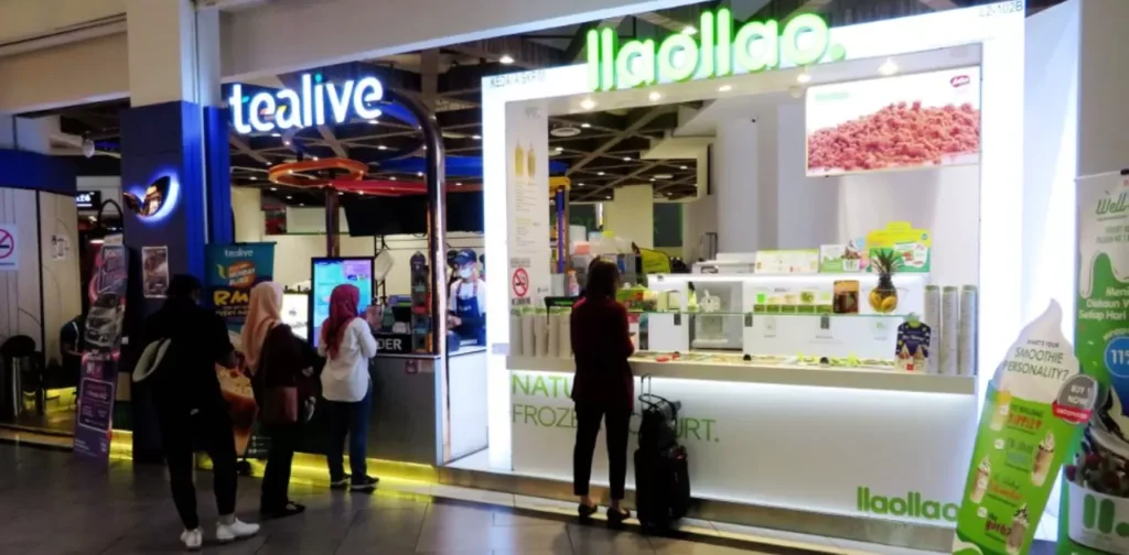 Llaollao Outlets in Malaysia