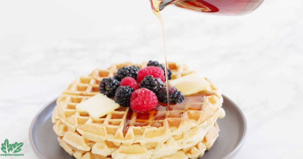 Ingredients for Waffle Recipe Without Milk