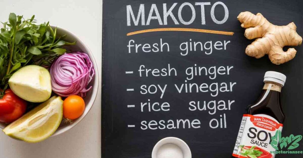 The Origin of Makoto Ginger Dressing Recipe